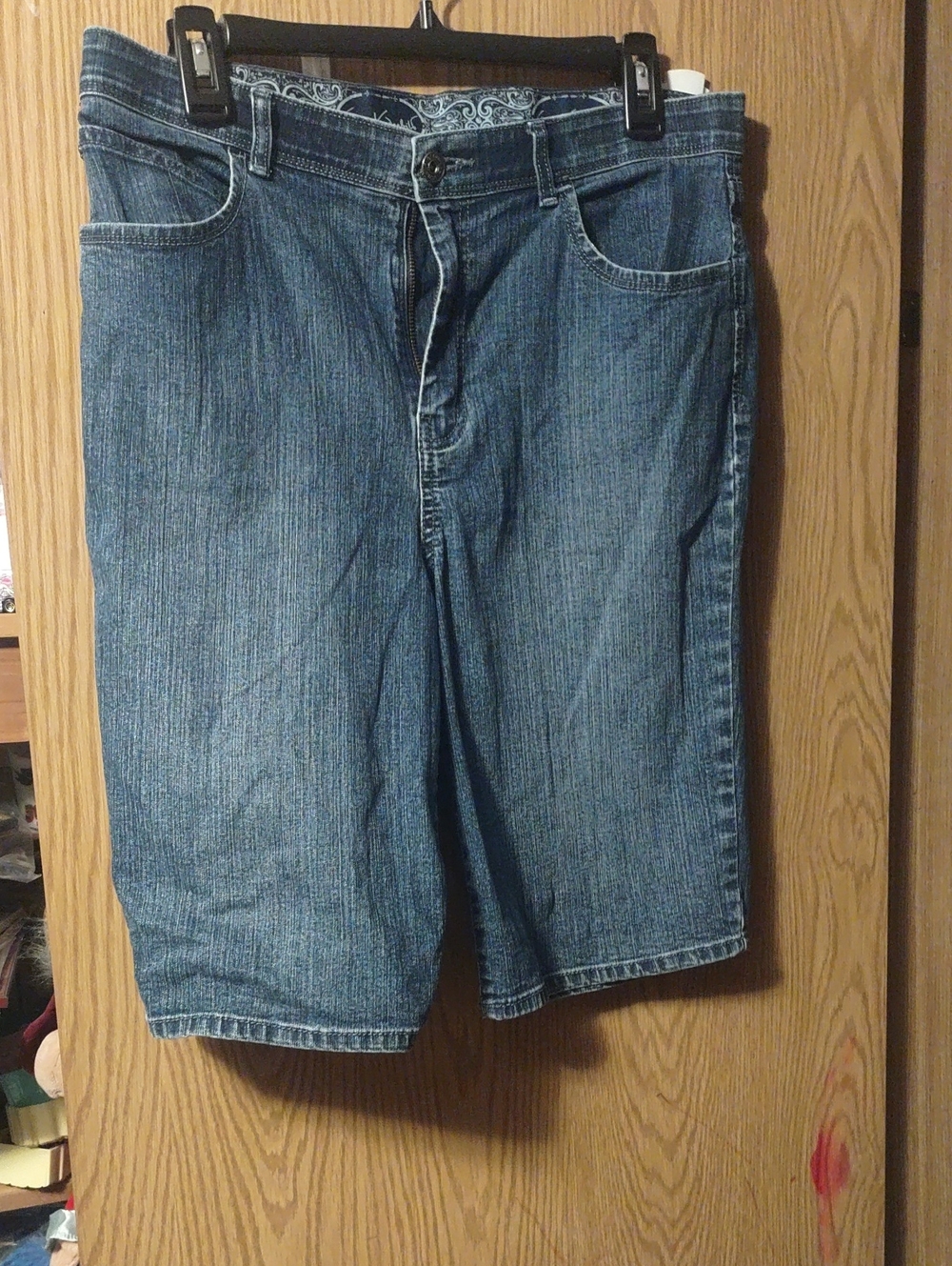 Gloria Vanderbilt Blue Denim Jean Shorts